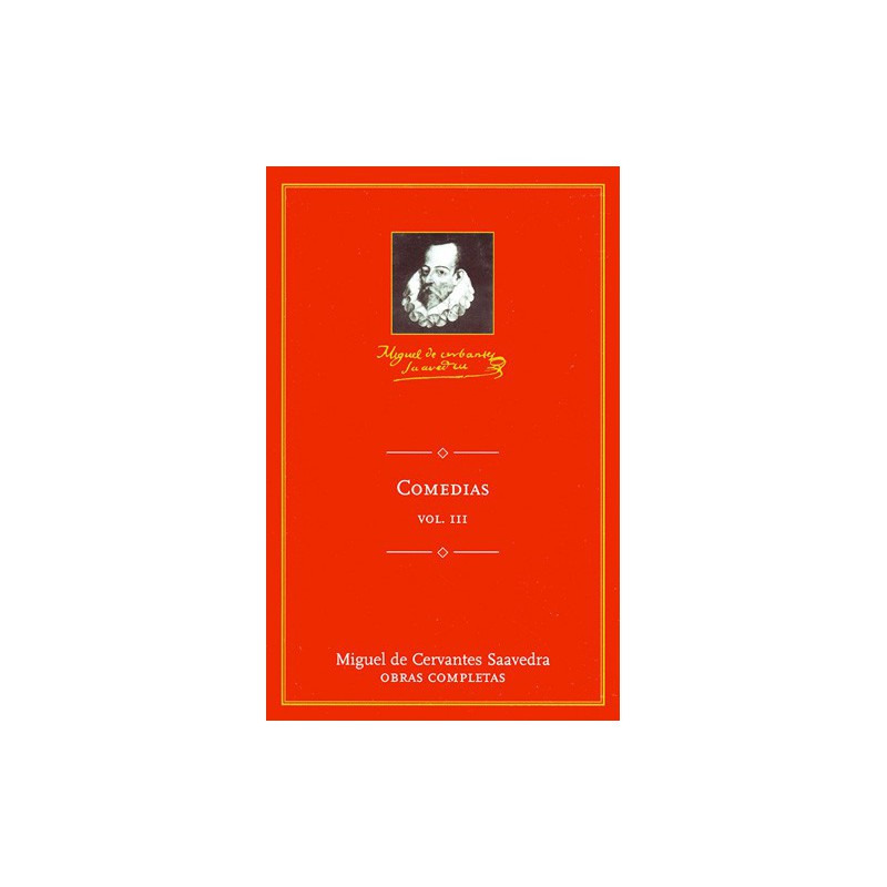 Comedias III De Miguel De Cervantes SaavedraComedias III Del Autor Escritor Miguel De Cervantes Saavedra ✓ Tapa blanda: 128 páginas.   ✓ Editor: Aneto (1 de marzo de 2005).   ✓ Idioma: Español.   ✓ ISBN-10: 8495349345.   ✓ ISBN-13: 978-849534934797884953493473,99 €