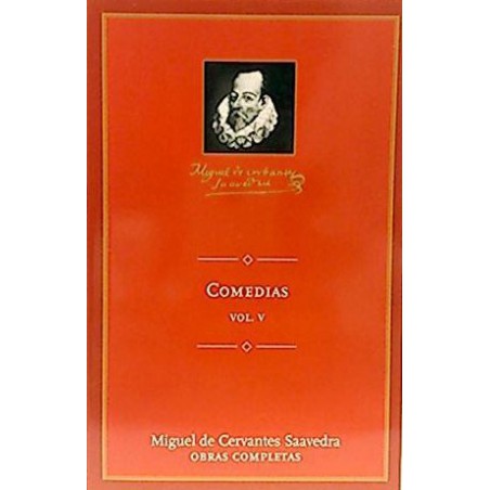 Comedias V De Miguel De Cervantes SaavedraComedias V Del Autor Escritor Miguel De Cervantes Saavedra ✓ Tapa blanda: 208 páginas.   ✓ Editor: Aneto (1 de marzo de 2005).   ✓ ISBN-10: 8495349361.   ✓ ISBN-13: 978-849534936197884953493616,49 €