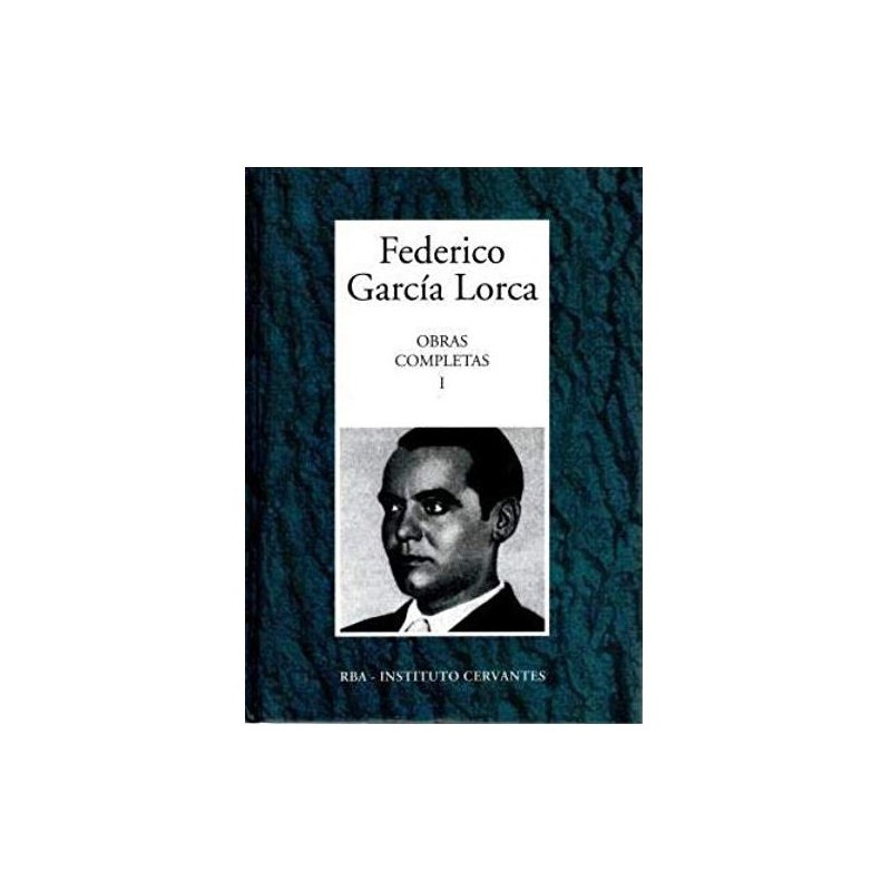 Obras Completas I García Lorca, Federico [Nov 08, 2005]Obras Completas I [Tapadura] García Lorca, Federico [Nov 08, 2005] - 8447341623 ✓ Tapa dura: 896 páginas.   ✓ Editor: Rba Coleccionables (8 de noviembre de 2005).   ✓ ISBN-10: 8447341623.   ✓ ISBN-13: 978-8447341627844734162311,00 €