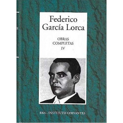 Obras Completas IV [Tapadura] García Lorca, Federico [Dec 05, 2006] - 8447349349